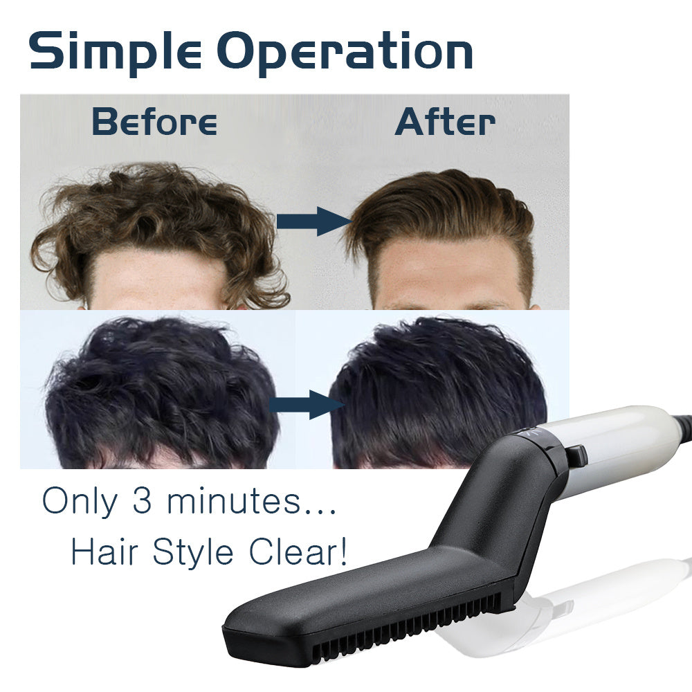 Electric Hair Straightener Brush for Men & Women