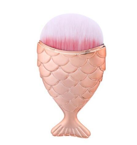 1pc Diamond Fish Makeup Brush Set for Flawless Blends