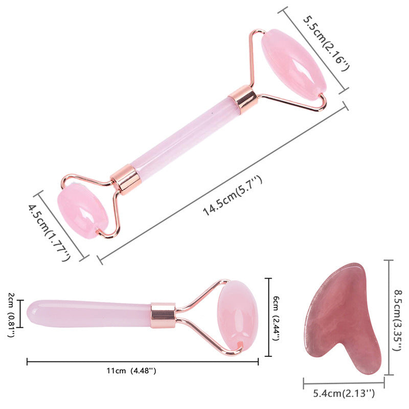 Face Lift Up Wrinkle Remover Gua Sha Stone Set