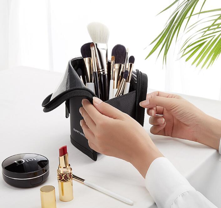 Multifunctional Stylish Black Makeup Bag